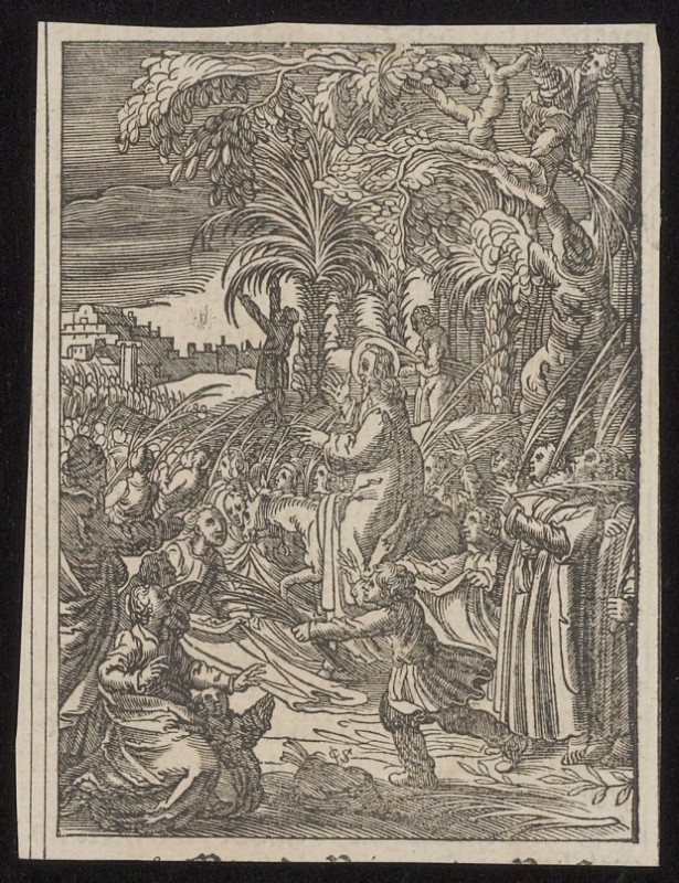 De intocht in Jeruzalem