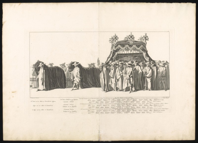 Lijkstatie van prins Willem IV (Nº 27)