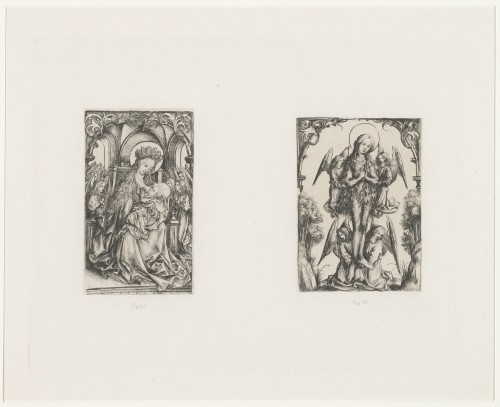 Twee Maria-afbeeldingen